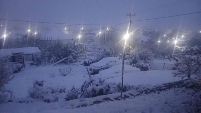 Χιόνισε στα ορεινά της Θεσσαλονίκης - Κλειστά σχολεία σε Φλώρινα, Αμύνταιο και Πρέσπες