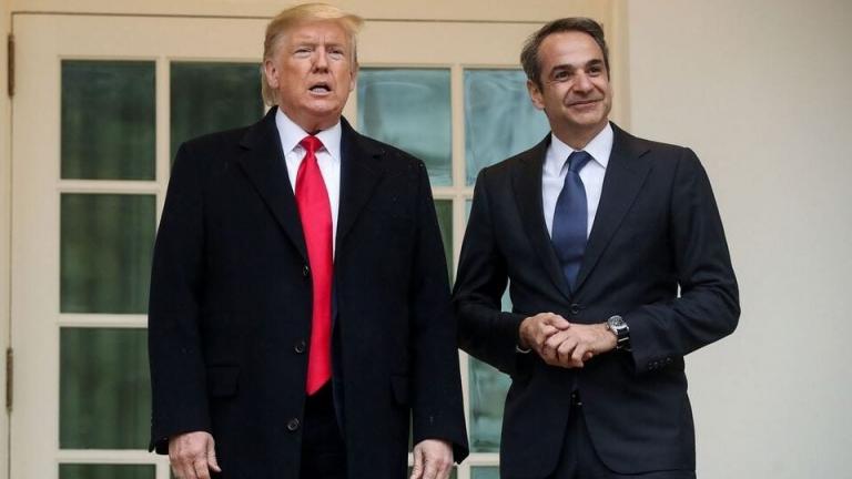 Ικανοποίηση στην Αθήνα για τα θετικά σχόλια Τραμπ στην πρόταση Μητσοτάκη 