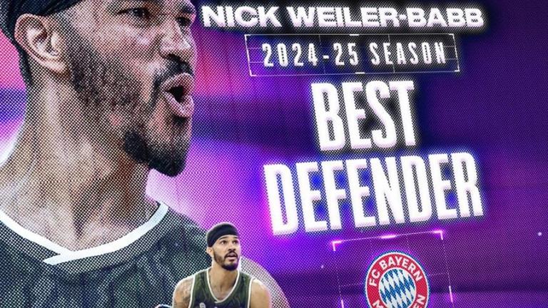 Euroleague: Καλύτερος αμυντικός της χρονιάς ο Μπαμμ της Μπάγερν - Η επική αντίδραση από Παναθηναϊκό και Γκραντ