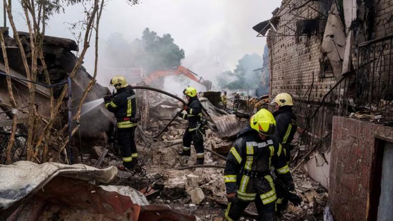 Ρωσικός βομβαρδισμός στην Ουκρανία