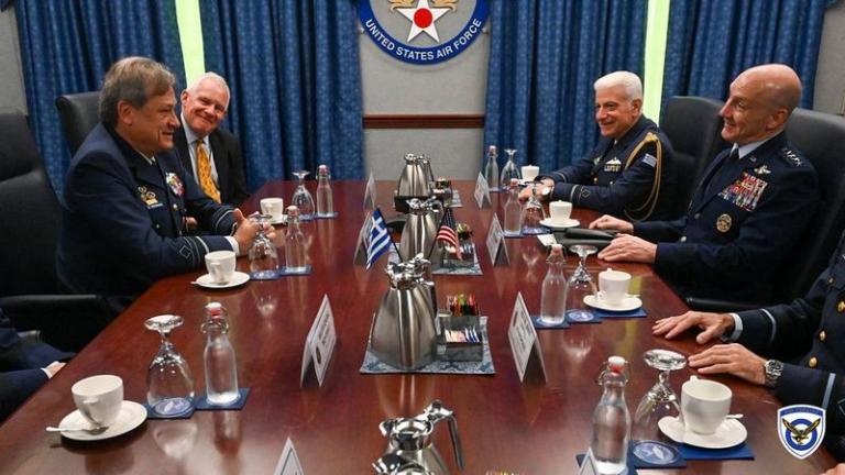 Α/ΓΕΑ Αντιπτέραρχος (Ι) Δ.Γρηγοριάδης: Επίσκεψη στις ΗΠΑ και στη βάση που θα εκπαιδευτούν οι Έλληνες χειριστές των F-35A