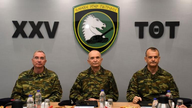 Α/ ΓΕΣ Αντιστράτηγος Γ.Κωστίδης: Επισκέψεις σε Μονάδες των Γ΄ και Δ΄ Σωμάτων Στρατού