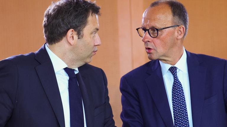 Οι κ.κ. Λαρς και Φρίντριχ Μερτς