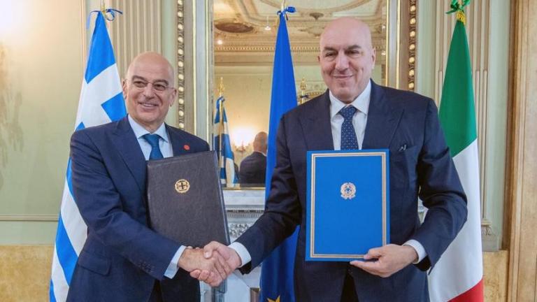 Ν.Δένδιας: Υπογραφή συμφωνίας για την εναέρια αστυνόμευση και στο βάθος…φρεγάτες FREMM