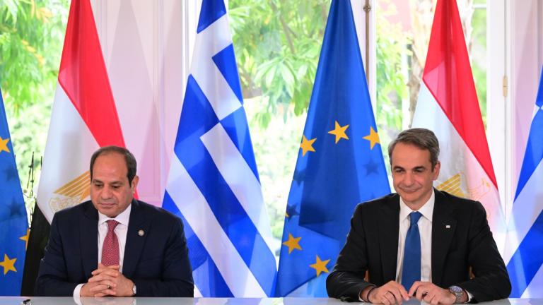 Κ. Μητσοτάκης και Αλ Σίσι: Υπέγραψαν διακήρυξη για τη Στρατηγική Εταιρική Σχέση Αθήνας - Καΐρου