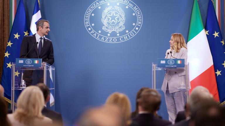 Συνάντηση Μητσοτάκη - Μελόνι: Οι συμφωνίες για σιδηρόδρομο και ενέργεια - Τα μηνύματα του Πρωθυπουργού σε Τουρκία και ΗΠΑ