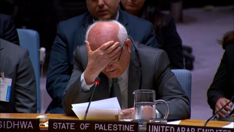 ΟΗΕ: Ξέσπασε σε κλάματα ο πρεσβευτής της Παλαιστίνης στο Συμβούλιο Ασφαλείας για τη Γάζα - «Έχω κι εγώ εγγόνια»