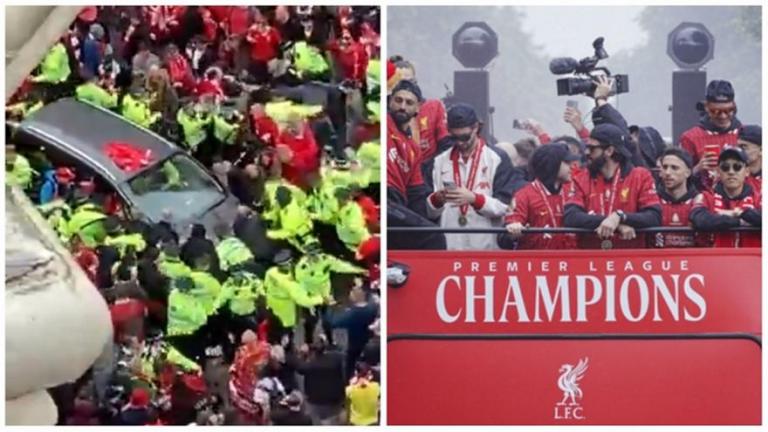 Σοκ στο Λίβερπουλ: Αυτοκίνητο έπεσε πάνω σε οπαδούς και τους τραυμάτισε (ΒΙΝΤΕΟ)