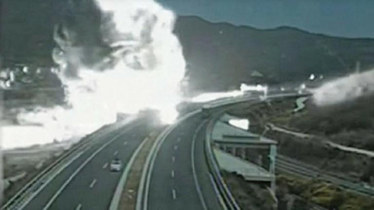 Πυρόσφαιρα στα Τέμπη