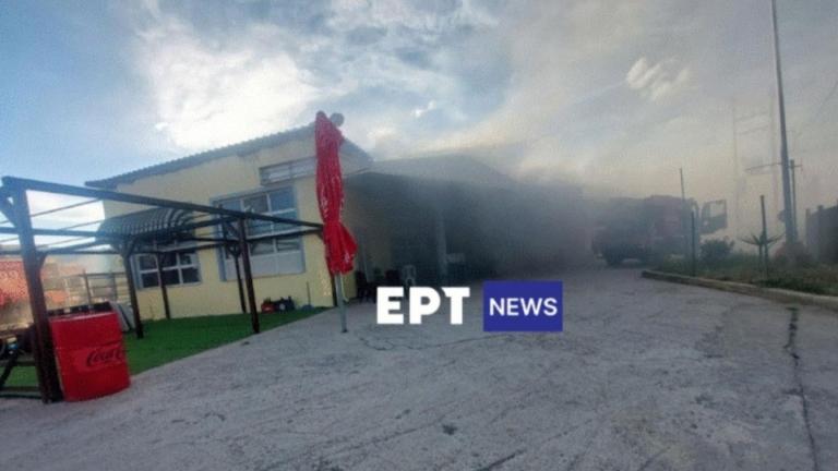 Φωτια σούπερ μάρκετ