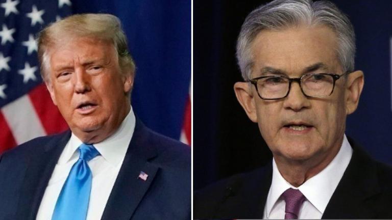 τραμπ και πάουελ