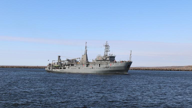 Πλοίο στη Βαλτική θάλασσα