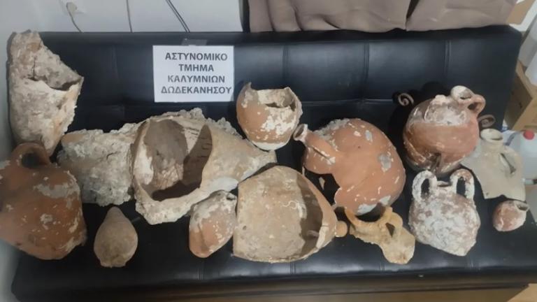 αρχαιοκαπηλεια κάλλυμνος 