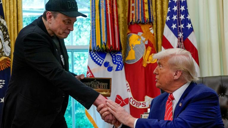 τραμπ και μασκ