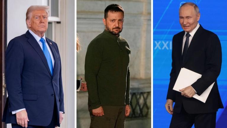 Τραμπ, Πούτιν και Ζελένσκι
