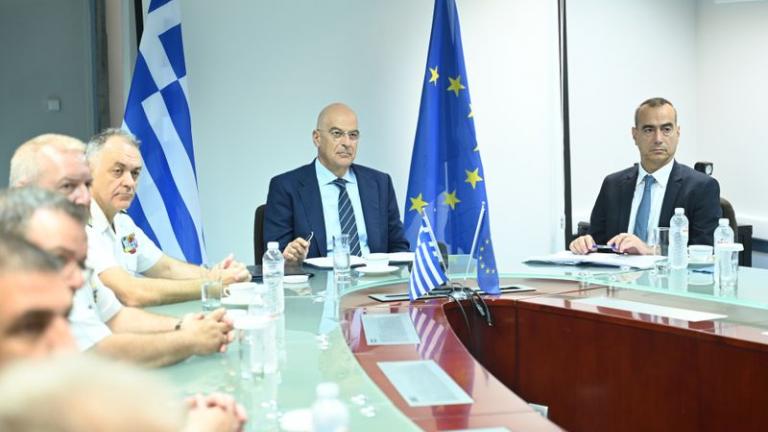 Ν. Δένδιας: Συνομιλία με τον Επίτροπο Αμύνης και Διαστήματος της ΕΕ Άντριους Κουμπίλιους για το ευρωπαϊκό πρόγραμμα GOVSATCOM