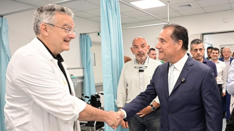 Αδ. Γεωργιάδης: Εγκαινιάστηκε η νέα ανακαινισμένη πτέρυγα των ΤΕΠ στο ΚΑΤ