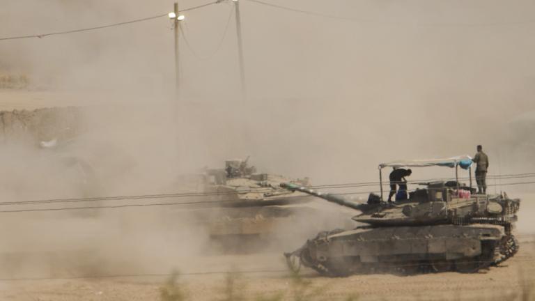 Ισραηλινός στρατός στη γαζα