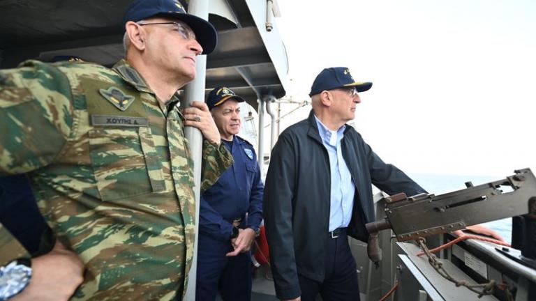 Ν. Δένδιας: «Η ελληνική κοινωνία και ο ελληνικός λαός μπορούν να βασίζονται στο Πολεμικό Ναυτικό»