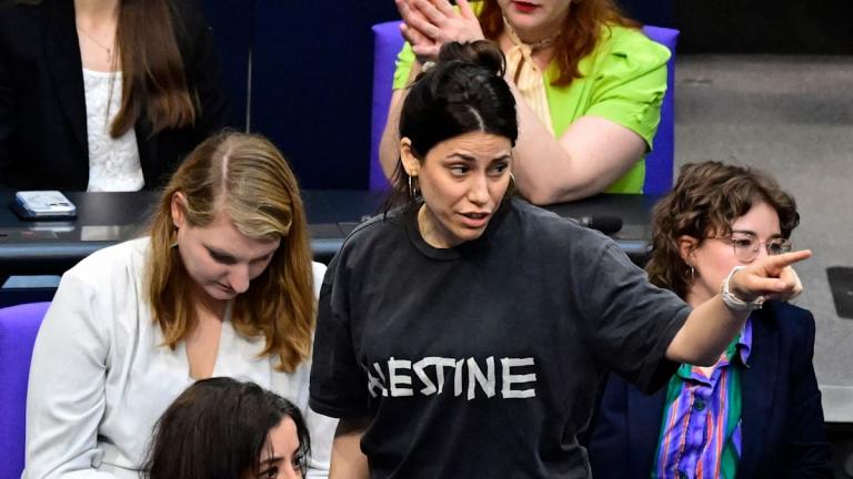 γερμανίδα βουλευτής παλαιστίνη