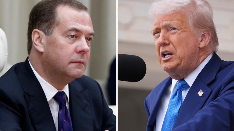 τραμπ μεντβενετφ