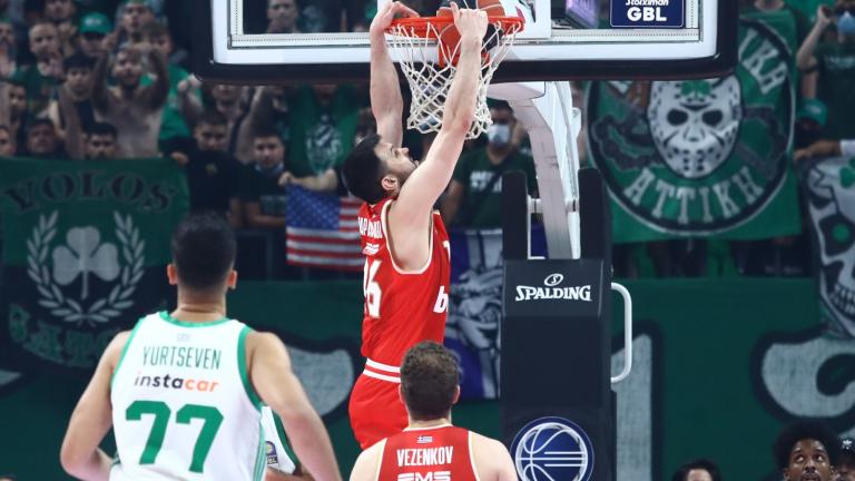 Παναθηναϊκός-Ολυμπιακός 88-99: Το έβλεπαν σαν... βαρέλι και έκαναν το μπρέικ οι Πειραιώτες