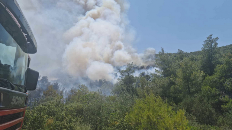 Πυρκαγιά στο Άνω Σούλι Μαραθώνα: Επιχειρούν και εναέρια μέσα - Ήχησε το 112 με εντολή της Πυροσβεστικής για απομάκρυνση