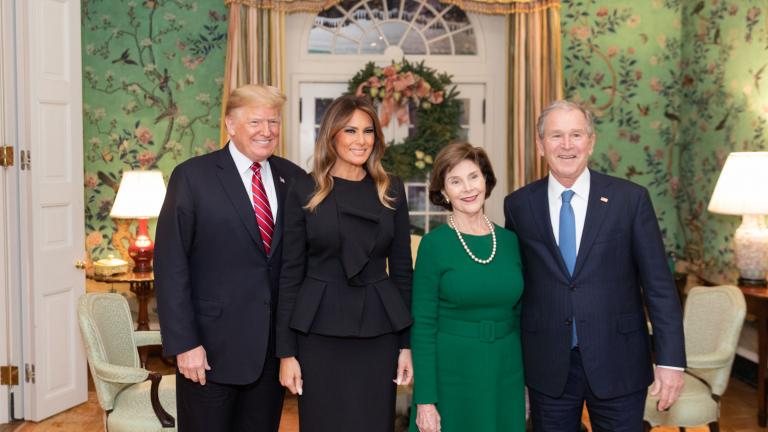 τραμπ και μπους