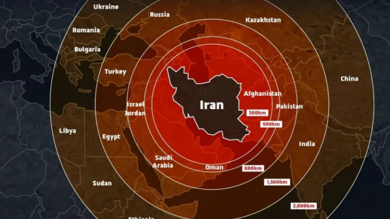 Εκτίμηση των IDF για την εμβέλεια του οπλοστασίου του Ιράν
