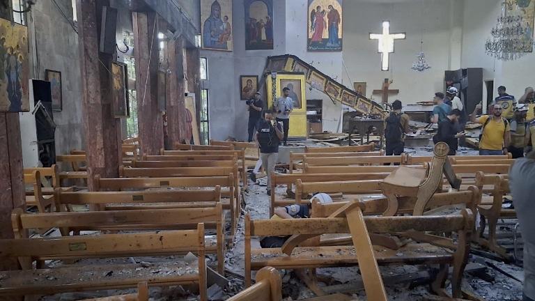 Δαμασκός: Τουλάχιστον 15 νεκροί από επίθεση αυτοκτονίας σε ορθόδοξη εκκλησία