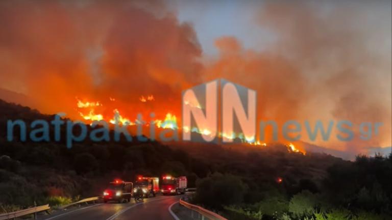 Ναυπακτος φωτιά