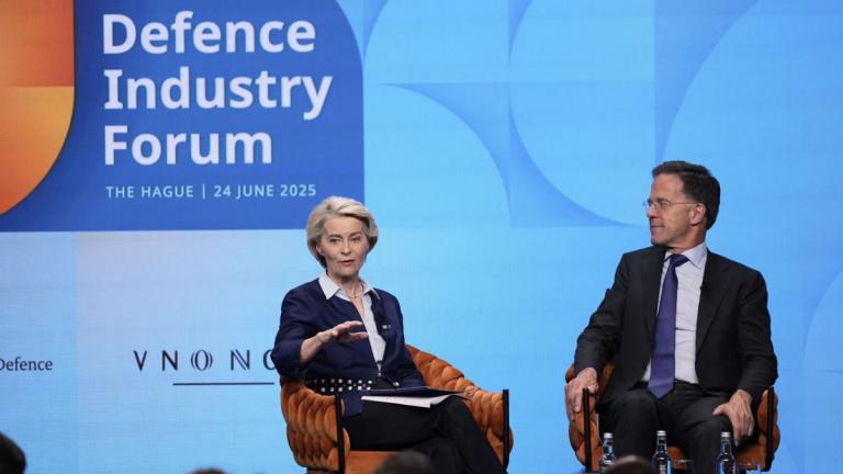 Φον ντερ Λάιεν στη Σύνοδο Κορυφής του ΝΑΤΟ: «Η Ευρώπη της Άμυνας έχει επιτέλους ξυπνήσει»