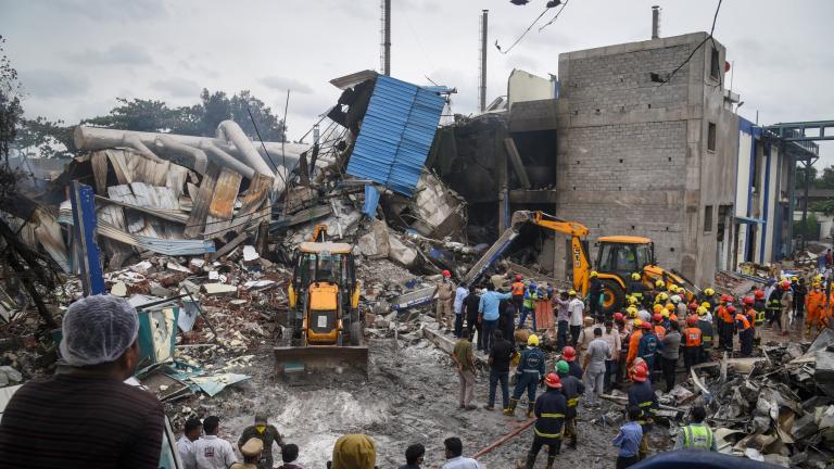 ινδια έκρηξη σε εργοστασιο