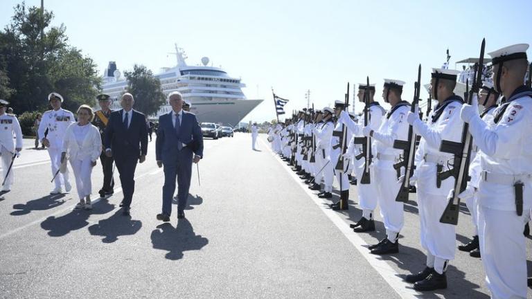 Κ. Τασούλας – Ν. Δένδιας: Επιθεώρηση του Στόλου στο πλαίσιο της Ναυτικής Εβδομάδος