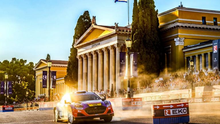  Στιγμιότυπα από τη διεξαγωγή της “EKO Athens Super Special Stage” που πραγματοποιήθηκε στο Ζάππειο.