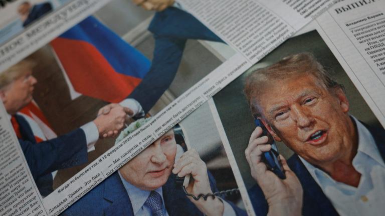 τραμπ και πουτιν