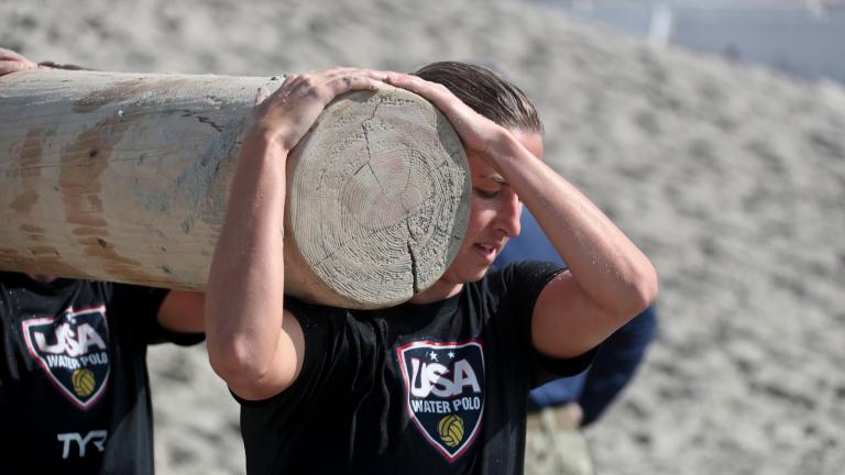 Η... στρατιωτική εκπαίδευση της αντιπάλου της Εθνικής Πόλο Γυναικών (video & pics)