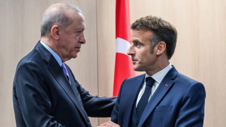 μακρον ερντογαν