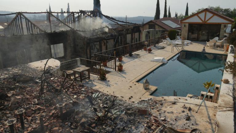 κυπρος φωτια