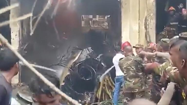 Μπανγκλαντές συντριβη αεροσκαφους