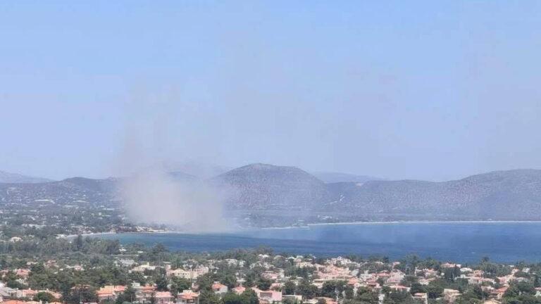 Υπό έλεγχο η φωτιά στον Μαραθώνα - Δεν απειλήθηκαν σπίτια - Ήχησε το «112»