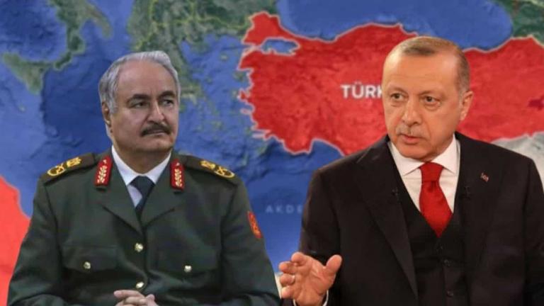 Το ειδύλλιο Ερντογάν – Χαφτάρ και οι ανησυχίες της Αθήνας