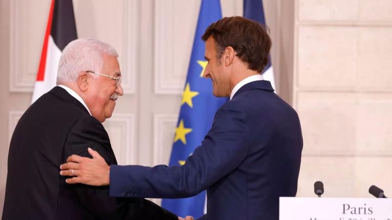 macron palestine