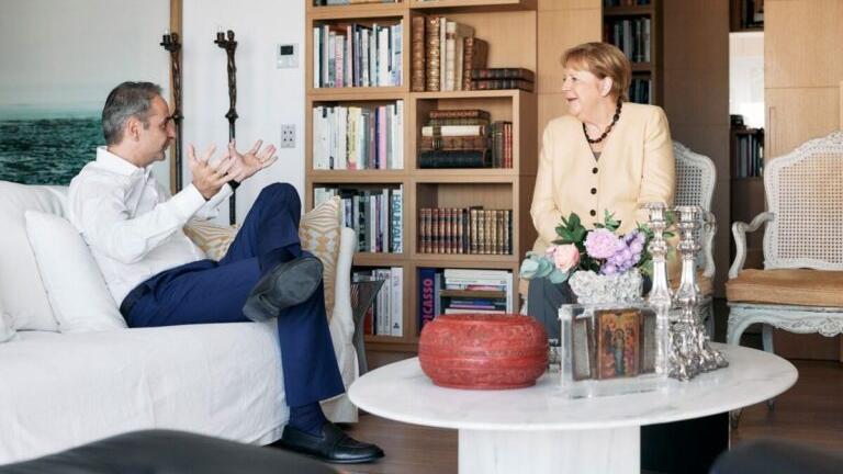 Συνάντηση Κυριάκου Μητσοτάκη με Άνγκελα Μέρκελ – Τι συζήτησαν