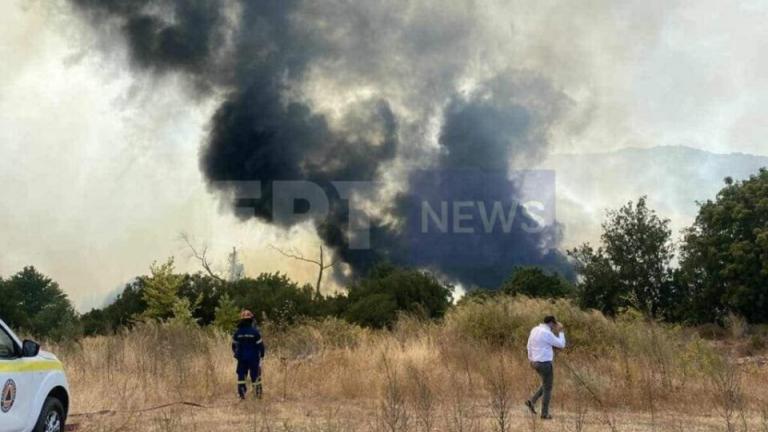Σε εξέλιξη πυρκαγιά στη Θεσπρωτία - Εκκενώνονται Γαρδίκι, Σκάνδαλο και Μανδρότοπος