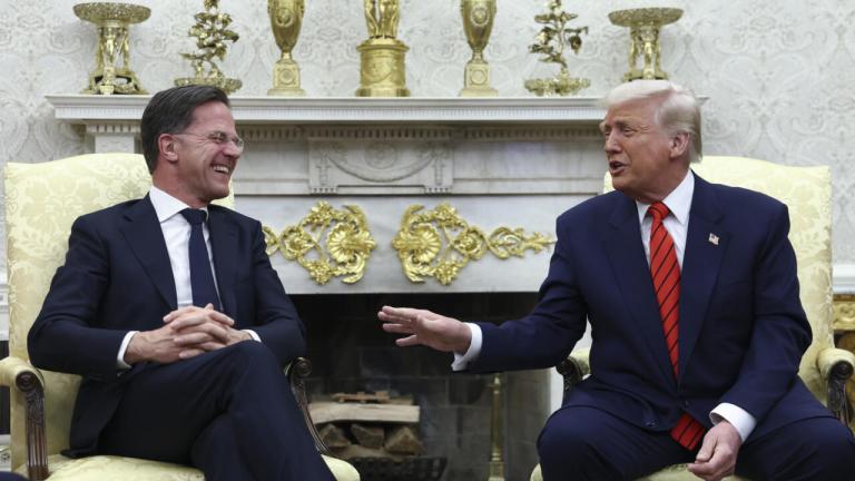 rutte trump oval office