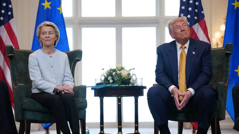 von der leyen trump