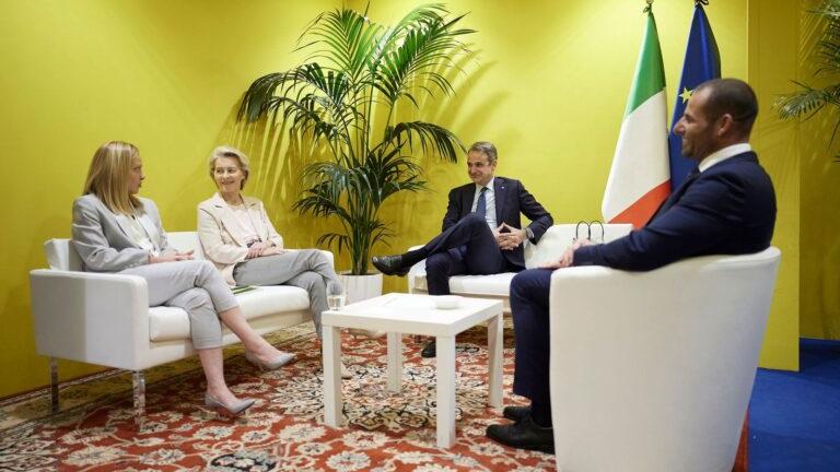 K. Mητσοτάκης: Συναντήσεις για μεταναστευτικό και Λιβύη στο περιθώριο της Διάσκεψης για την Ανοικοδόμηση της Ουκρανίας