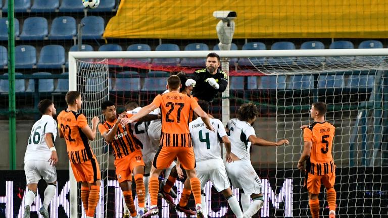 Σαχτάρ-Παναθηναϊκός 0-0 (3-4 στα πέναλτι): «Κέρβερος» Ντραγκόφσκι και... φουλ για League Phase!