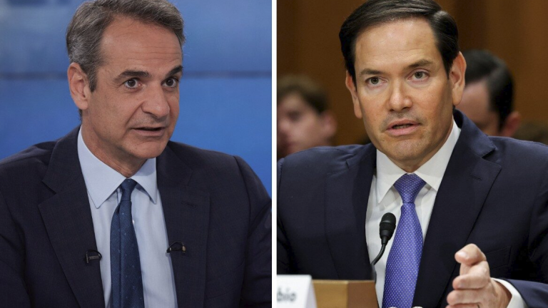 Τηλεφωνική επικοινωνία Μητσοτάκη με τον ΥΠΕΞ των ΗΠΑ Ρούμπιο – Τι συζήτησαν